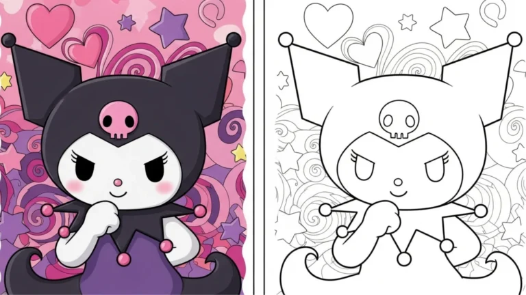 Kuromi Coloring Pages (25 Free Printable PDF) 27 Kuromi Coloring Pages