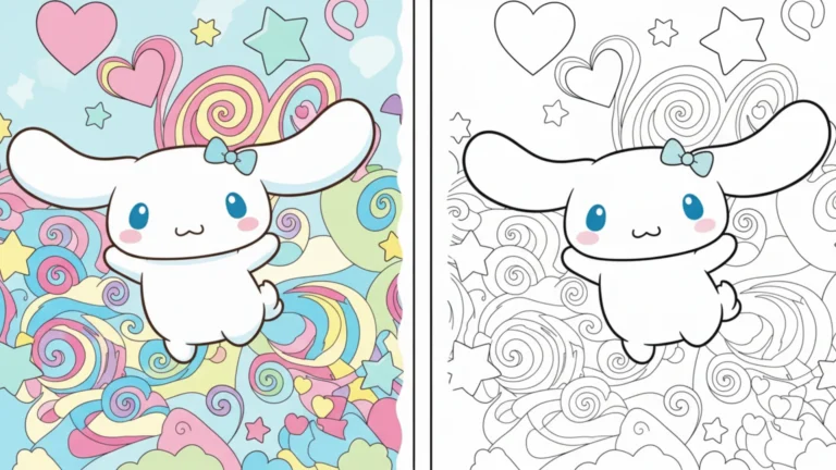 Sanrio Coloring Pages (25 Free Printable PDF) 30 sanrio coloring pages