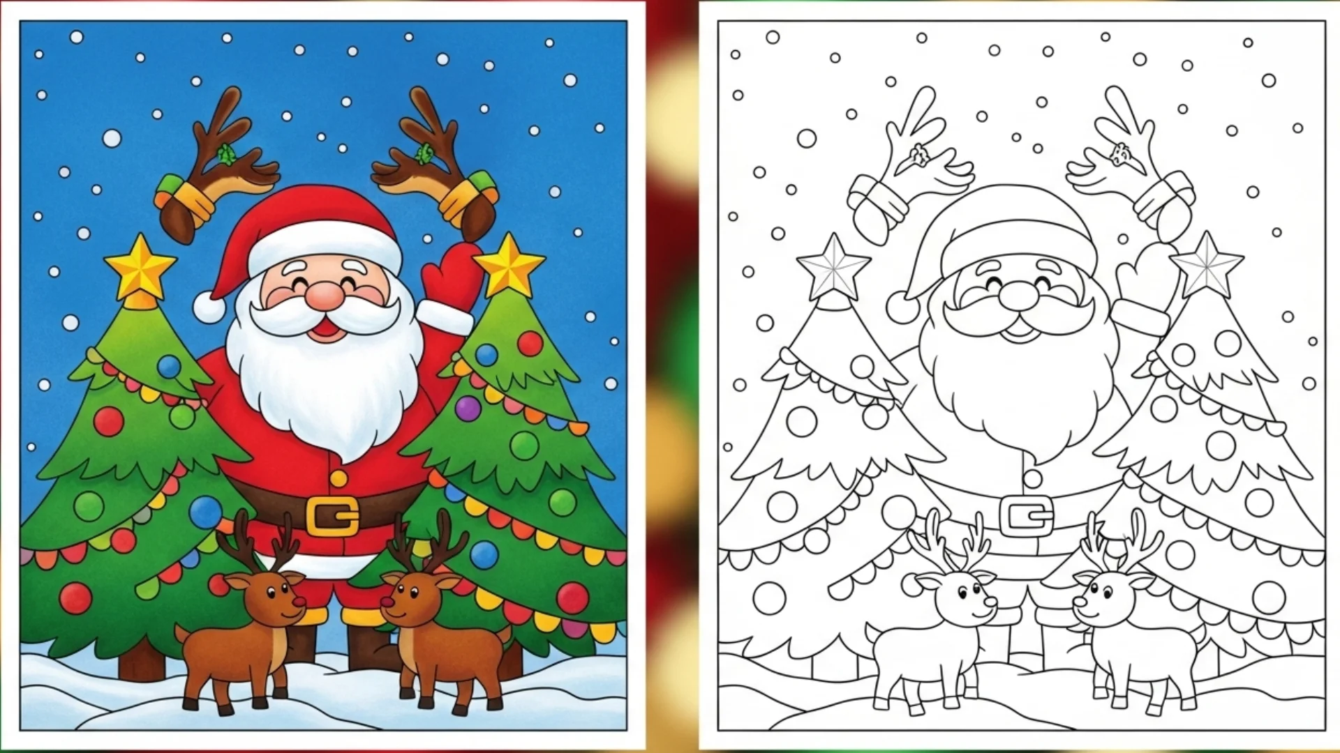 christmas coloring pages