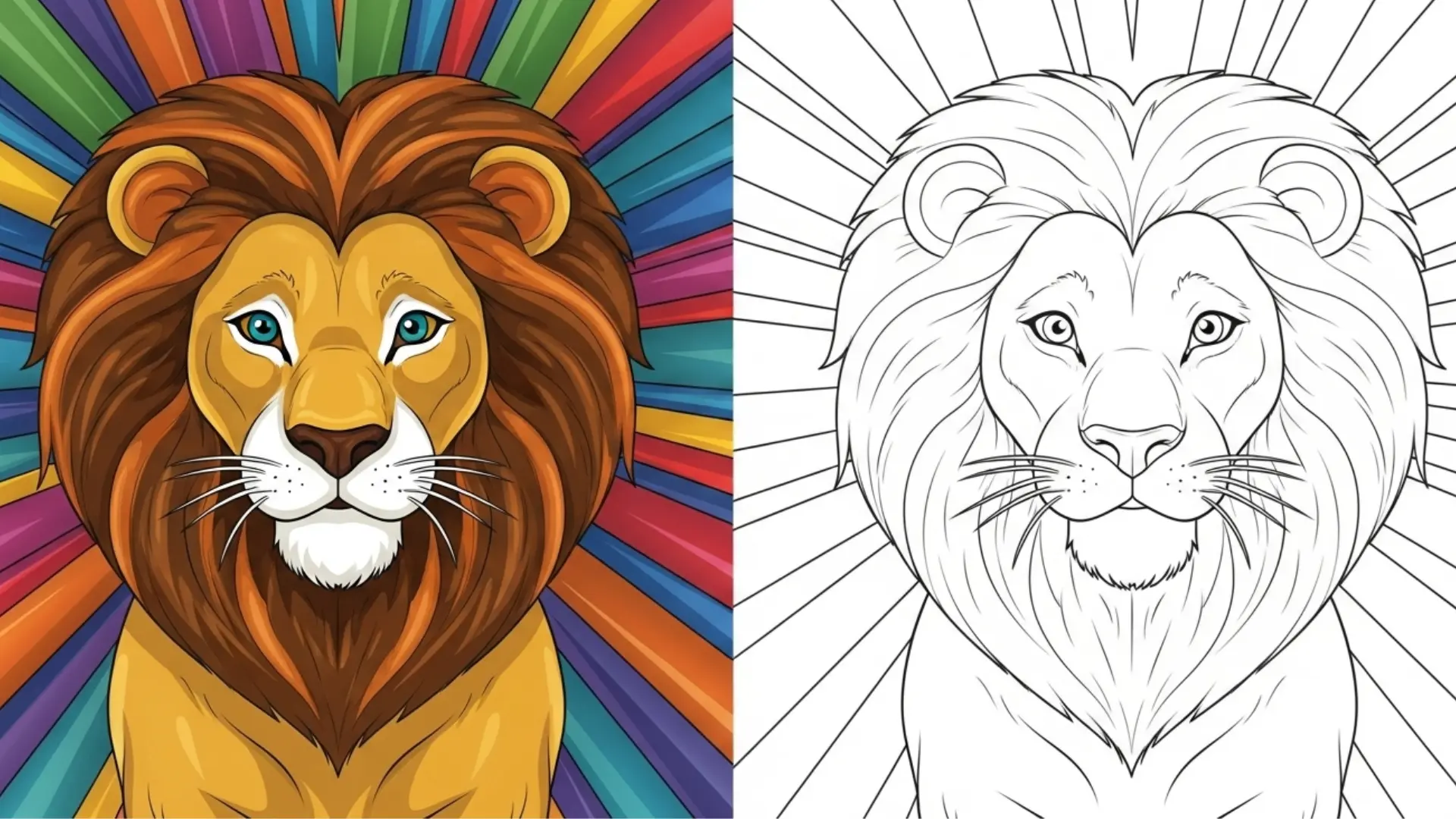 lion coloring pages