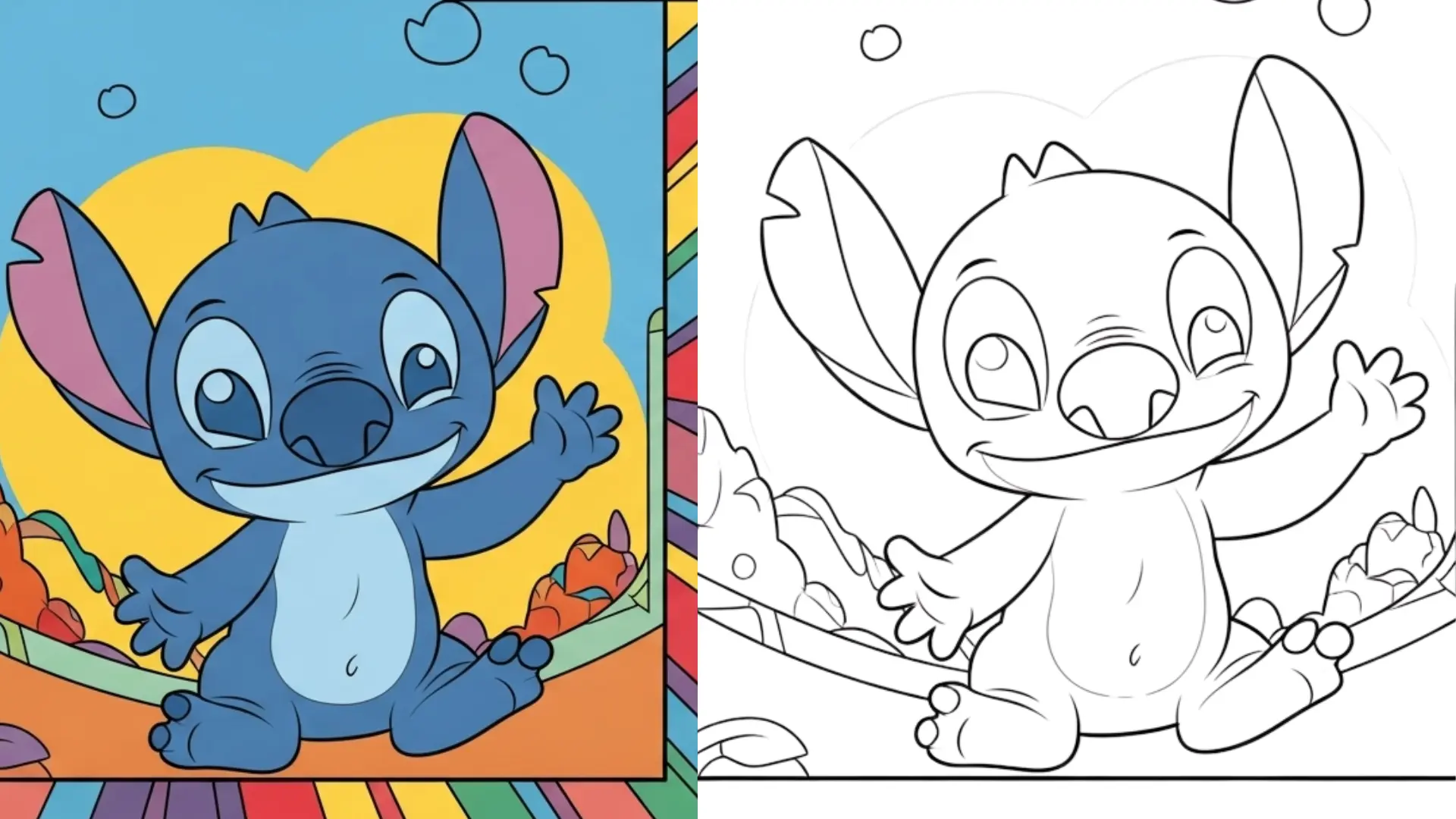 Stitch Coloring Pages (27 Free Printable PDF) 1 stitch coloring pages