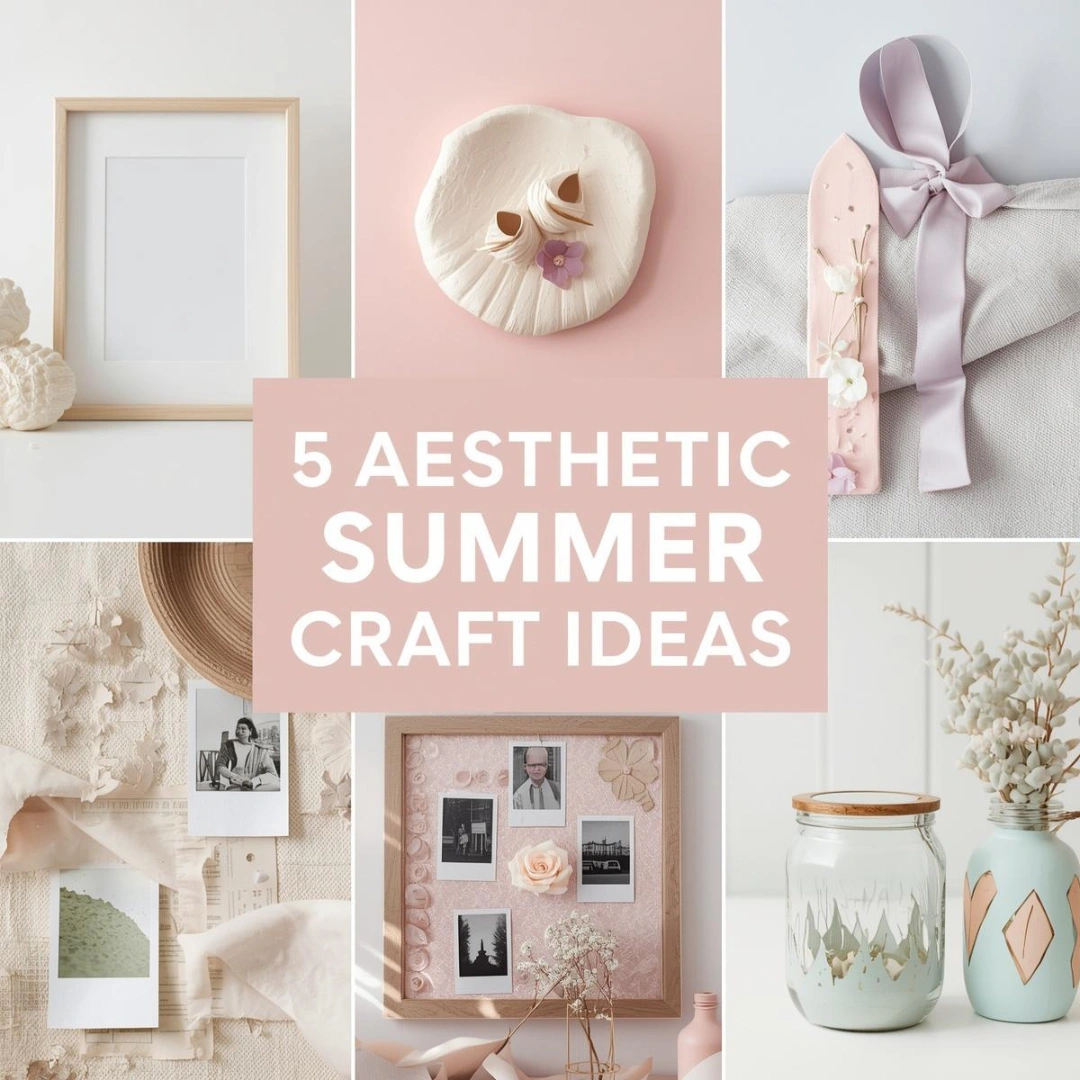 5 Aesthetic Summer Craft Ideas