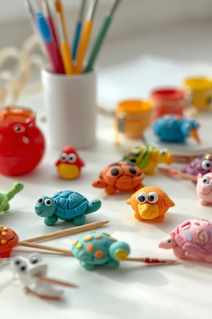Clay Animal Figures
