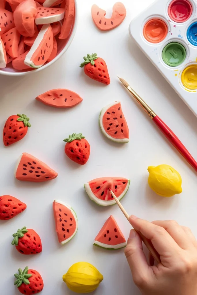 Clay Fruit Shapes 1