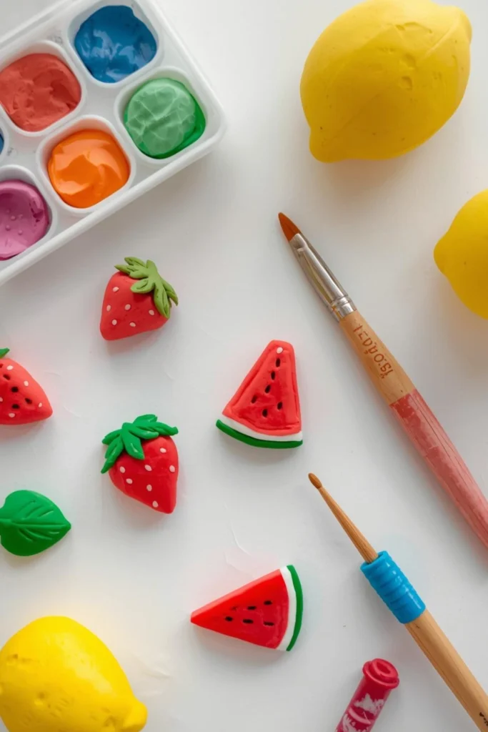 Clay Fruit Shapes