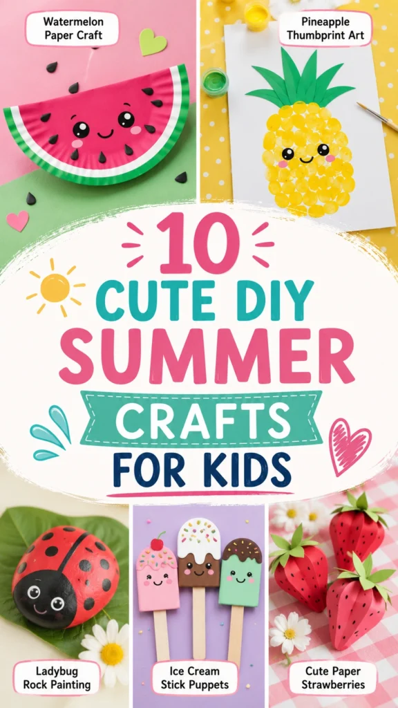 Cute Summer Crafts