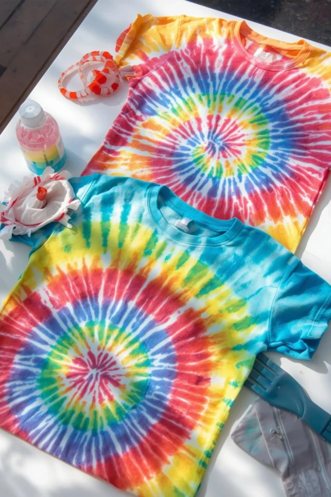DIY Tie Dye T Shirts1