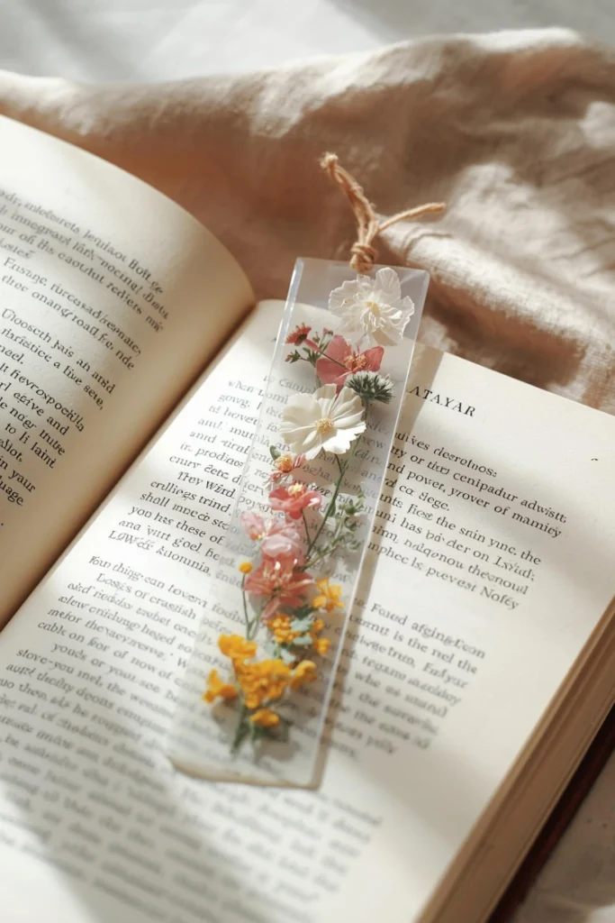 Dried Flower Bookmark1