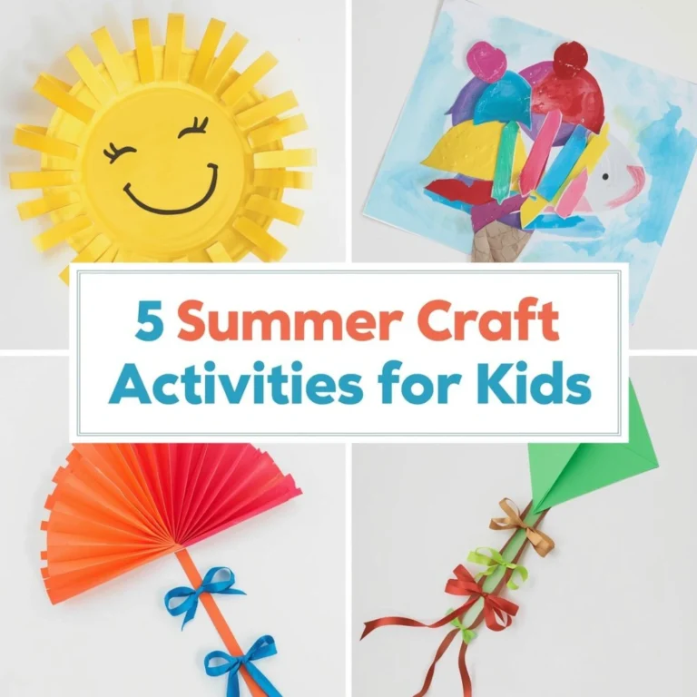 Easy Summer Craft Activities for Kids