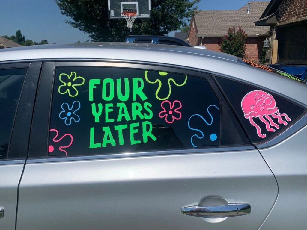 Four years later