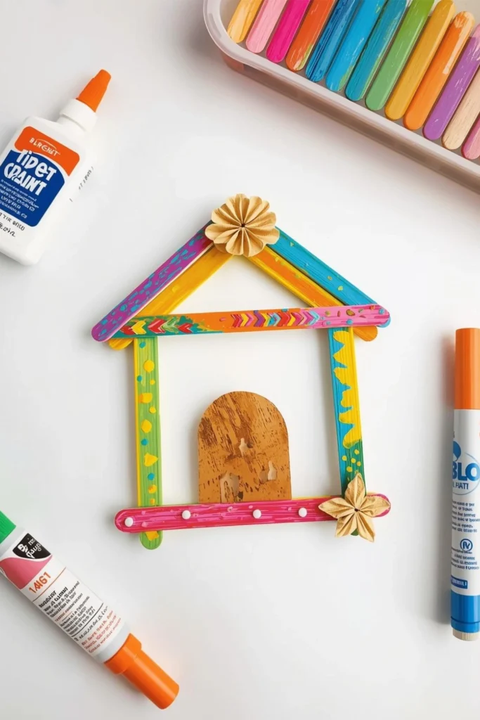 Ice Cream Stick Art