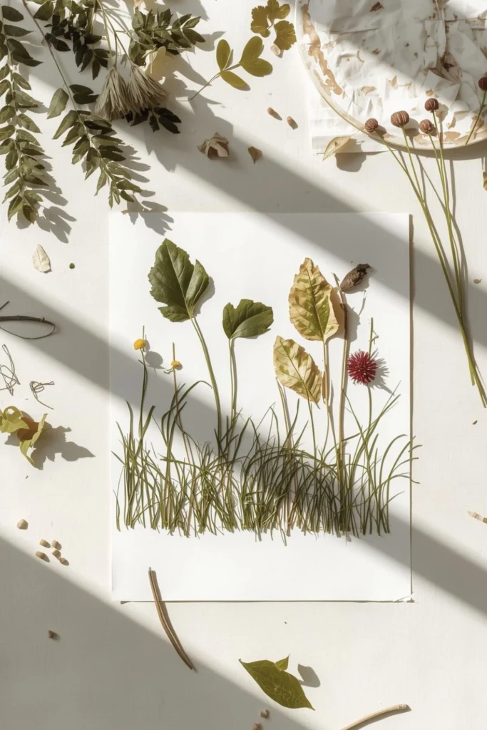 Nature Collage Art