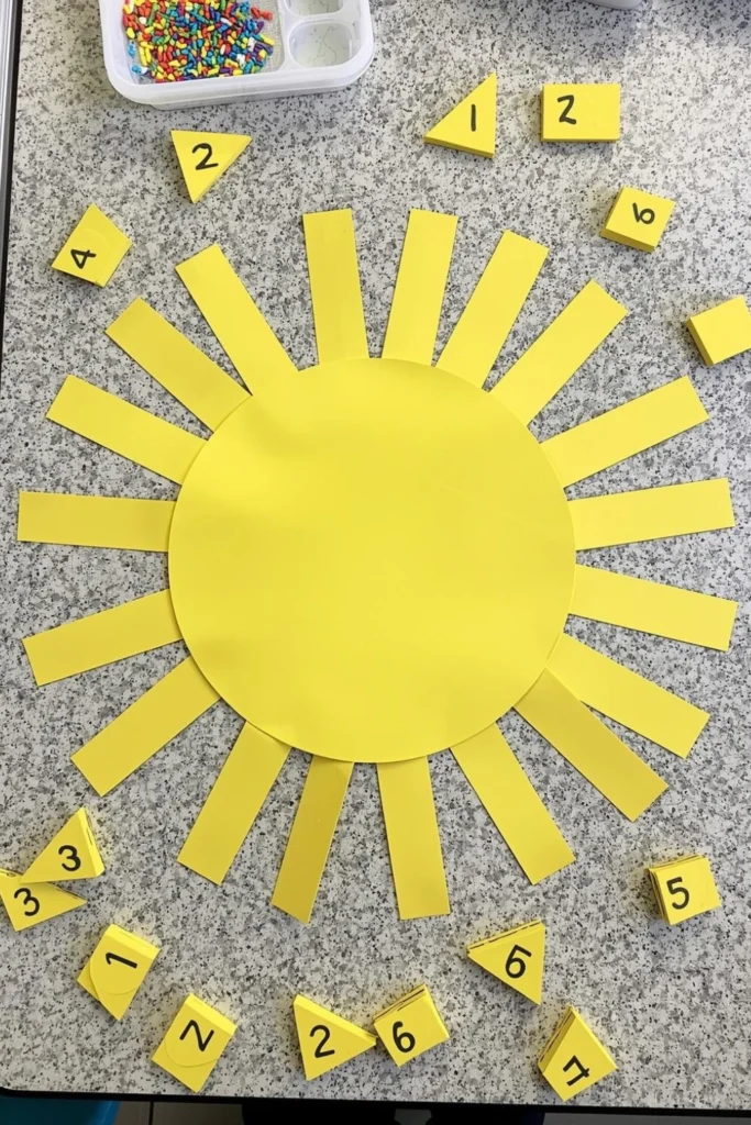 Number Matching Sun Game1