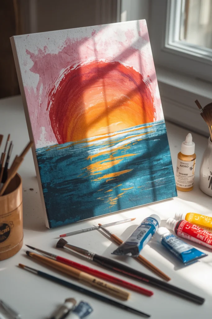 Painted Canvas Art1