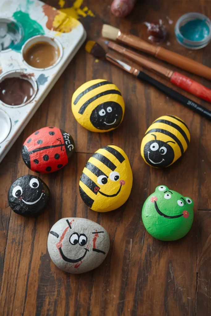 Painted Rock Animals