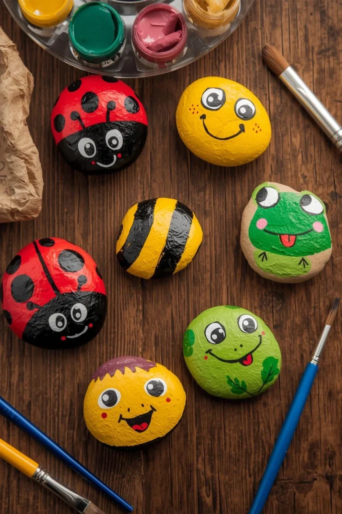 Painted Rock Animals1