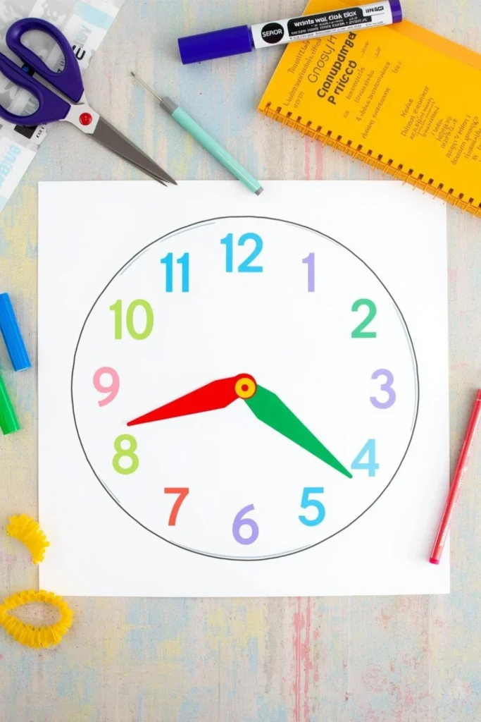 Paper Clock Craft