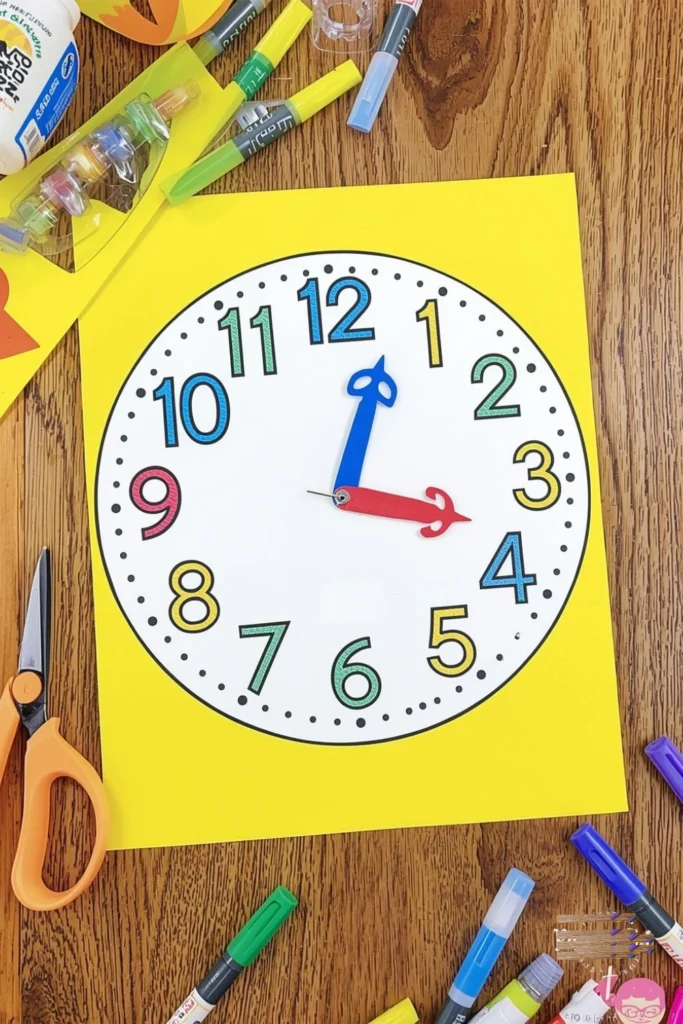 Paper Clock Craft1