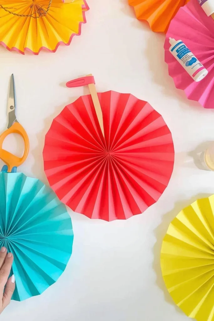 Paper Fan Craft 1