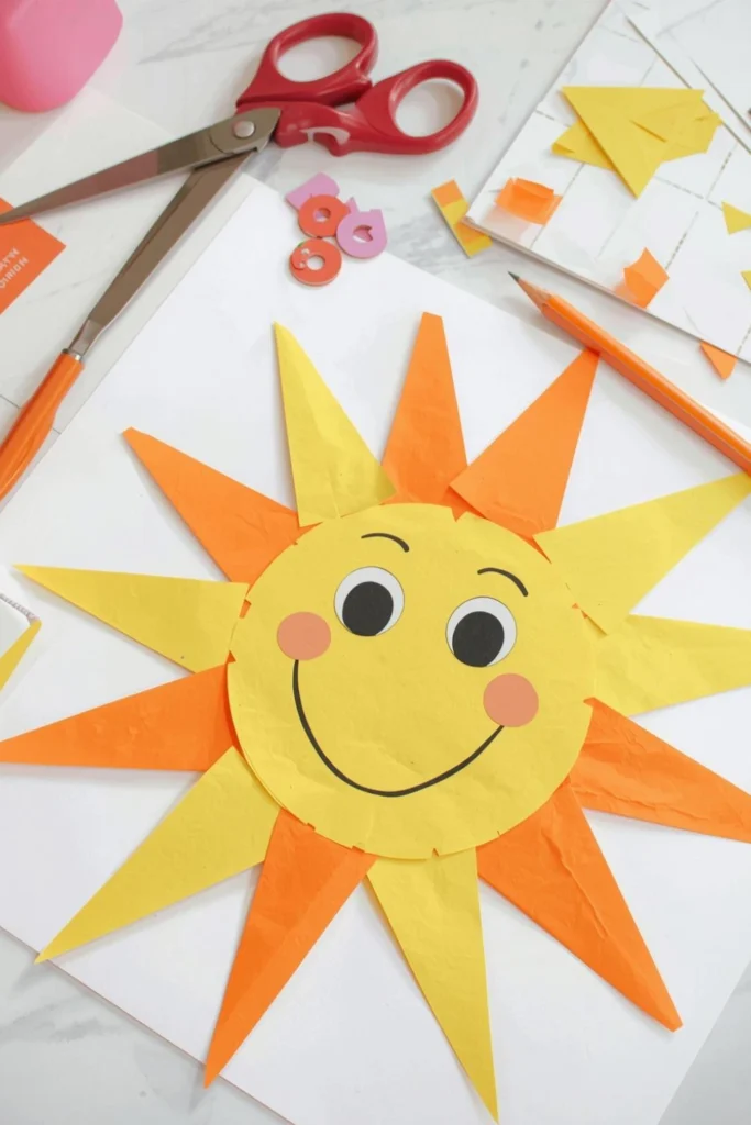 Paper Sun Collage1