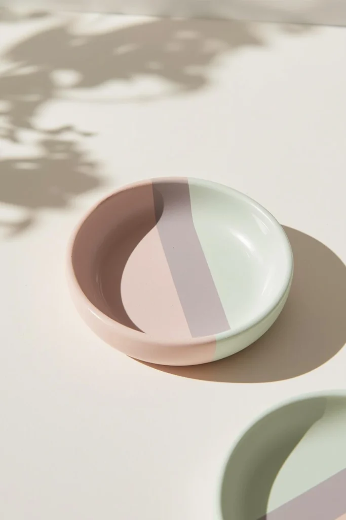 Pastel Clay Trinket Dish