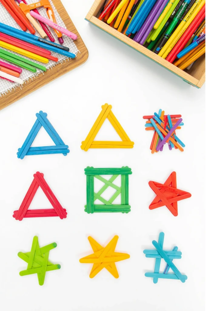 Popsicle Stick Shapes1