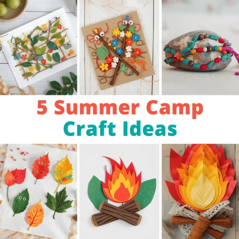 Summer Camp Craft Ideas