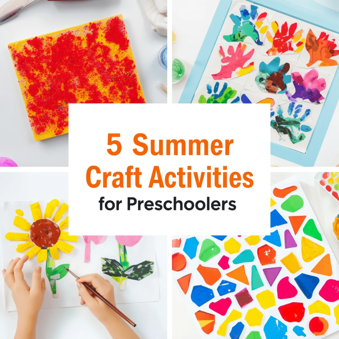 Summer Craft Activities for Preschoolers