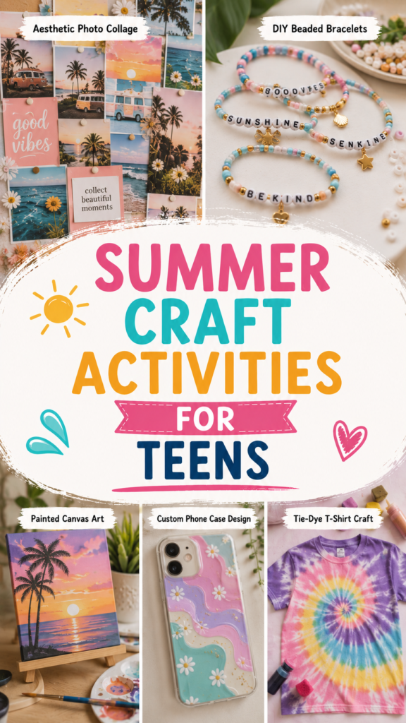 Summer Craft Activities for Teen