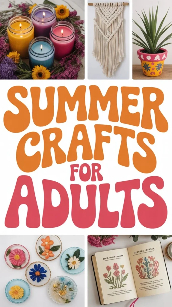 Summer Crafts for Adults