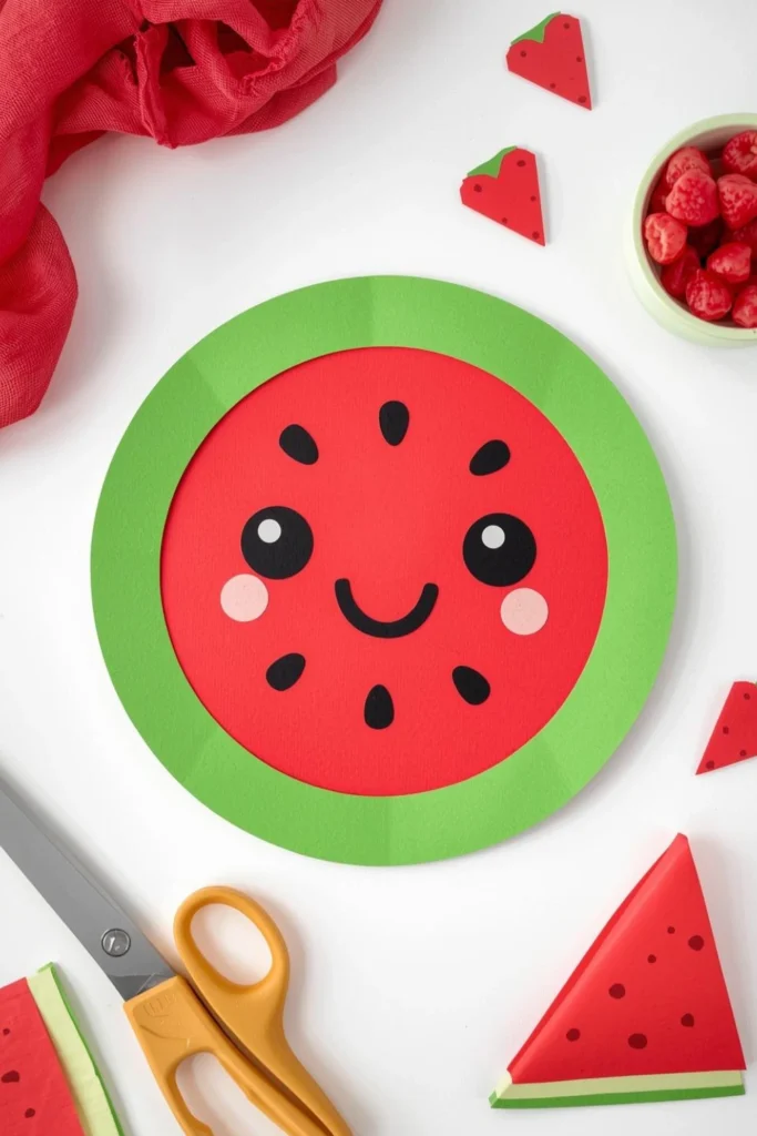 Watermelon Paper Craft