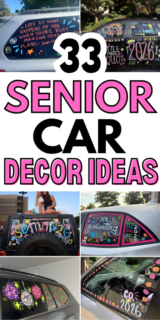 senior car decor ideas