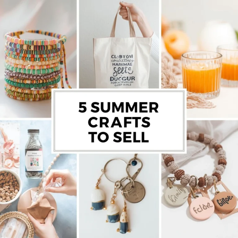 Summer Crafts to Sell (Easy Money-Making Ideas)