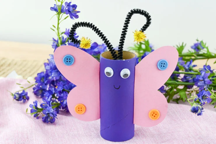 15 Classroom Crafts 12 11 Toilet Paper Roll Butterfly