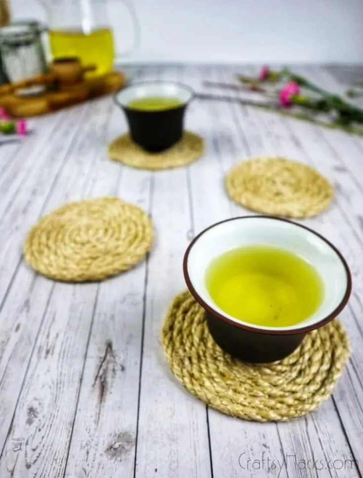 15 Exciting Teacher Crafts 14 13 DIY Rope Coasters