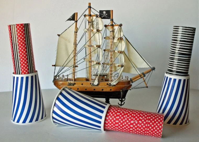 20 Paper Roll Crafts (Towel and Toilet) 3 2 Pirate Spyglass Craft Tutorial
