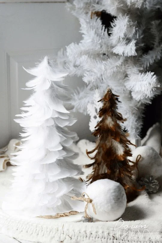 22 Fantastic Feather Crafts 23 22. Trees