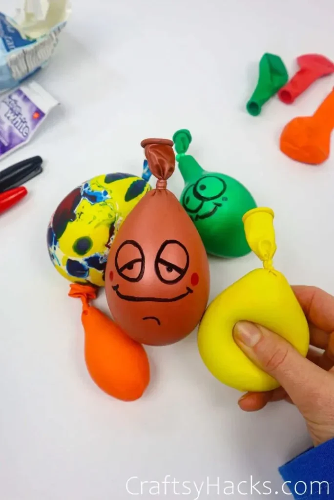 21 Cute Craft Ideas 4 3. Stress Ball