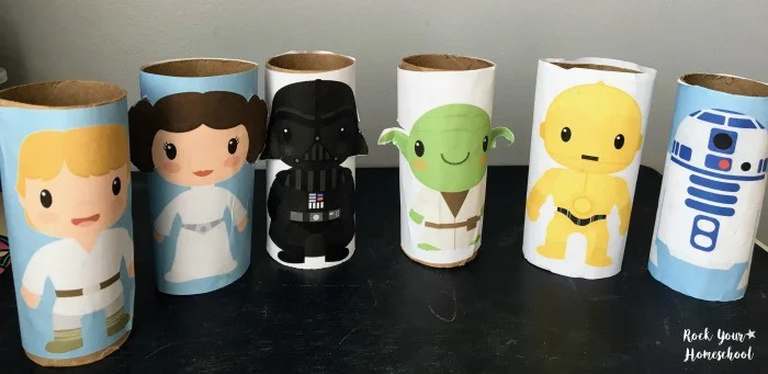 20 Paper Roll Crafts (Towel and Toilet) 6 5 Free Easy Star Wars Toilet Paper Roll Figures for Creative Fun