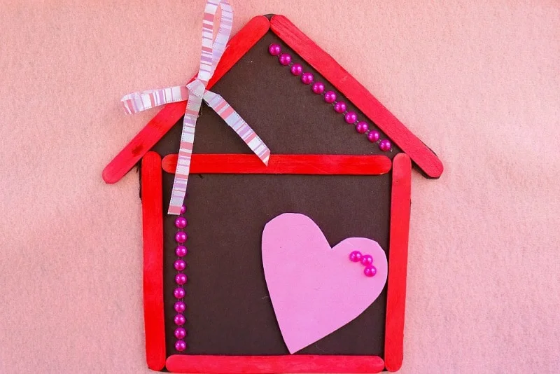 20 Popsicle Stick Crafts Kids Will Love 6 5 how to make a popsicle stick house craft for kids