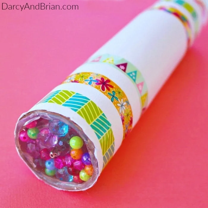 20 Toilet Paper Roll Crafts That Are Fun 13 12 DIY Kaleidoscope Kids Activity