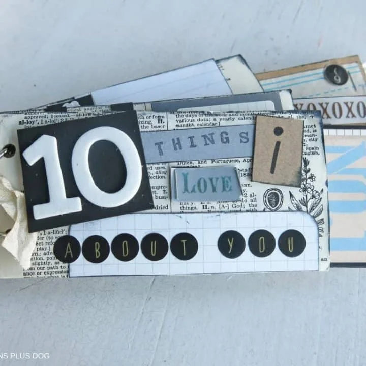 20 Toilet Paper Roll Crafts That Are Fun 6 5 10 Things I Love About You Cardboard Roll Book 1 720x720 1
